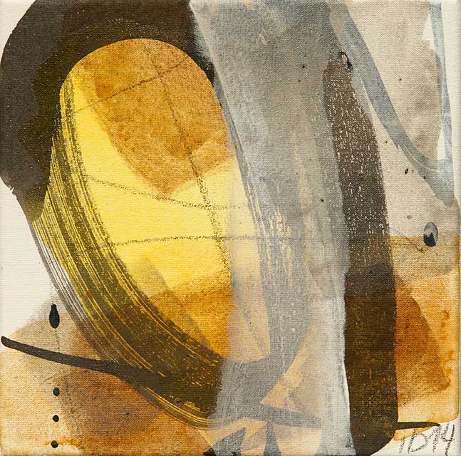 o.T., 20 x 20 cm, Acryl auf Leinwand