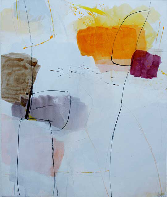 o.T., 100 x 120 cm, Acryl auf Leinwand
