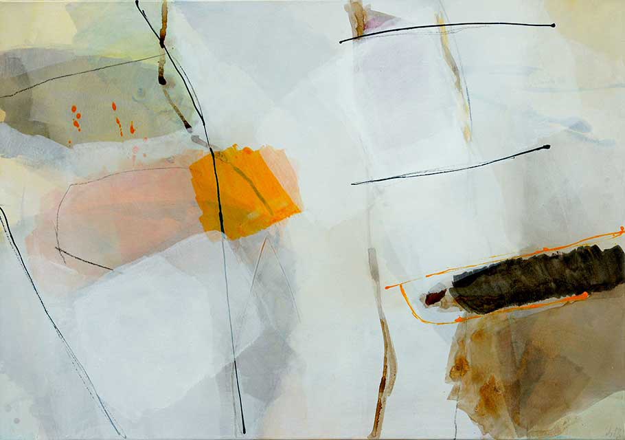 o.T., 100 x 70 cm ,Acryl auf Leinwand